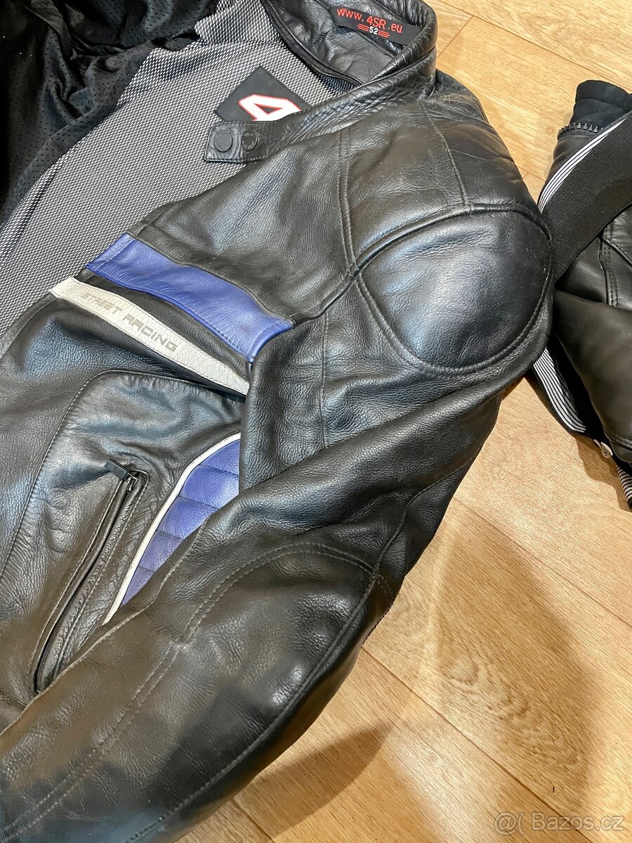 Kožená dvojdílná kombinéza 4SR - 15