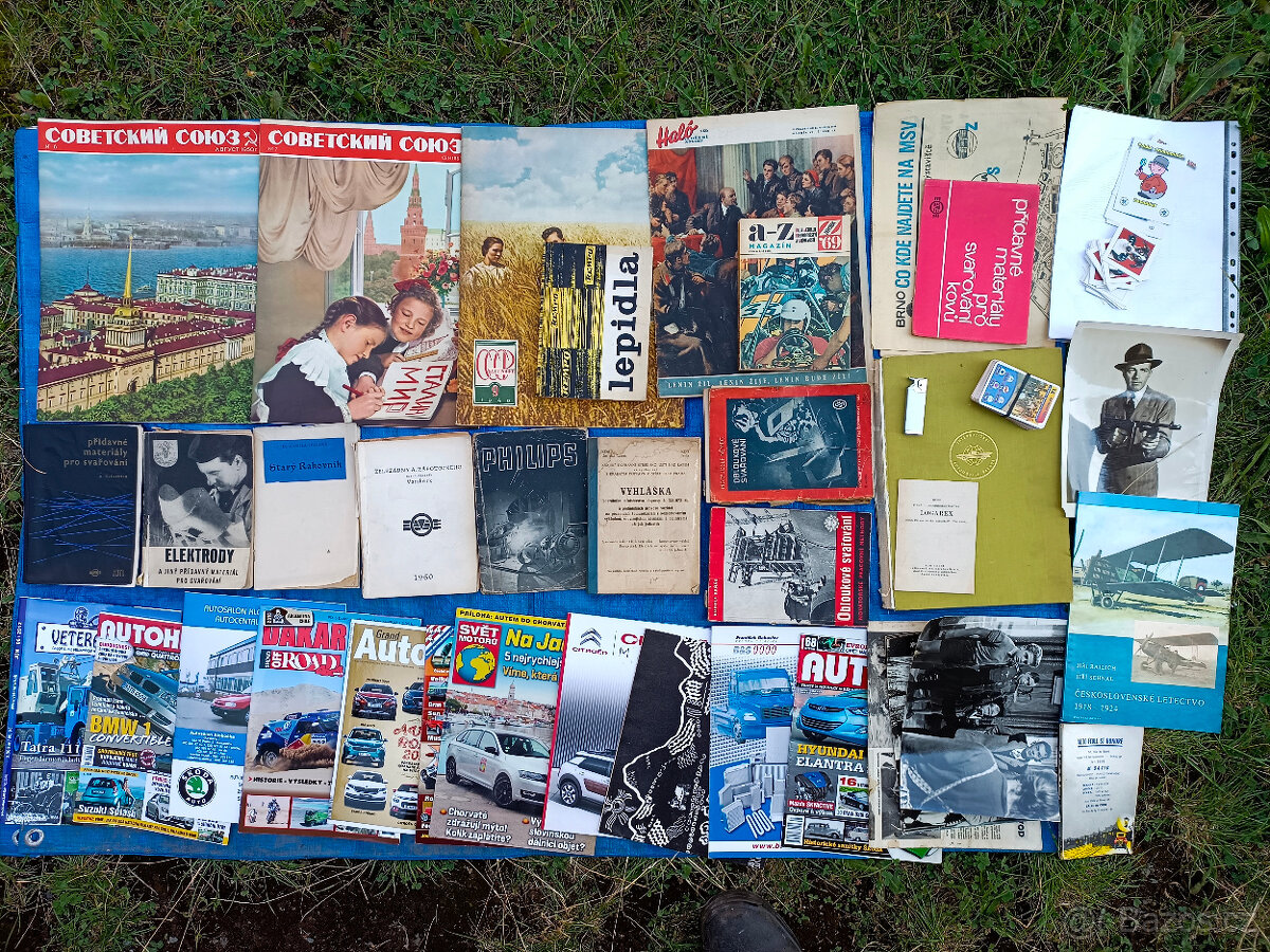 Nabízím staré knihy i novější časopisy návody letáky plakát - 15