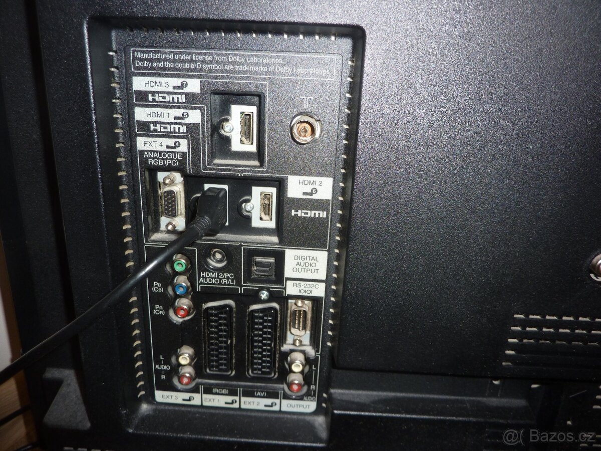 TV SHARP LC-40LE705E + set top box EVOLVE OMEGA T2 - 15