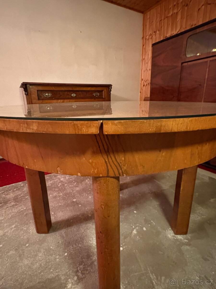 Prodám starožitný nábytek (komoda, stůl, lustr…) - 15