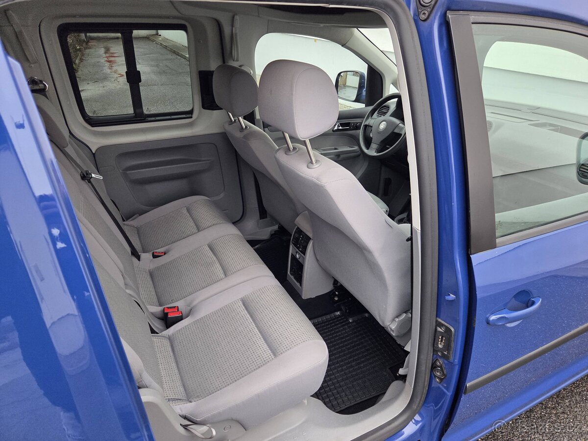 Caddy Maxi 1.9TDI 77kW 7.míst,tažné,serviska,tempomat - 15