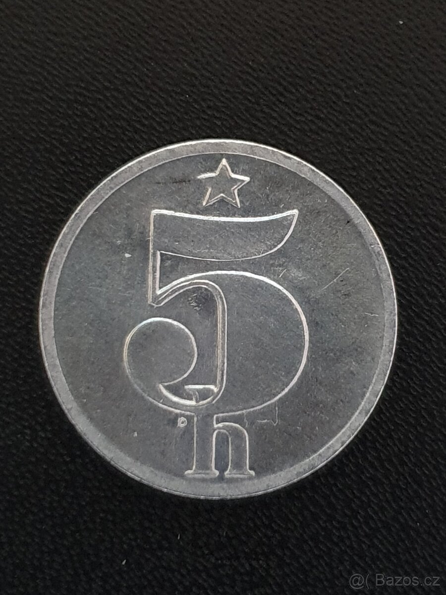 Prodám 5 halíř mince - 15