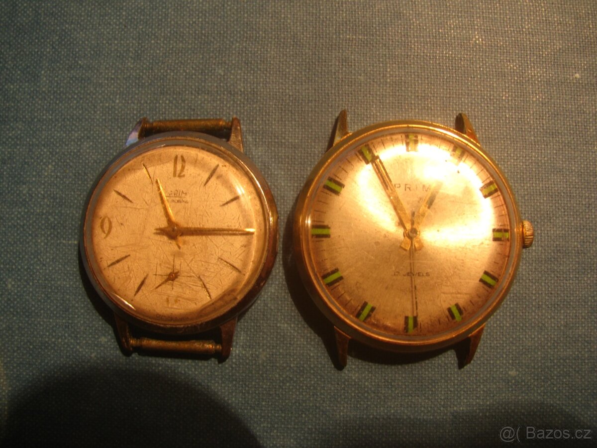 STARÉ HODINKY NA NÁHRADNÍ DÍLY 30 KS - 15