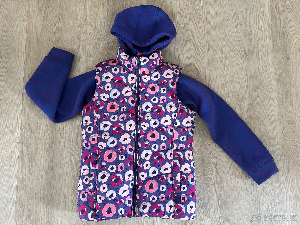 5x Mikina dívčí funkční, flísová, pletená 140-146-152 - 15