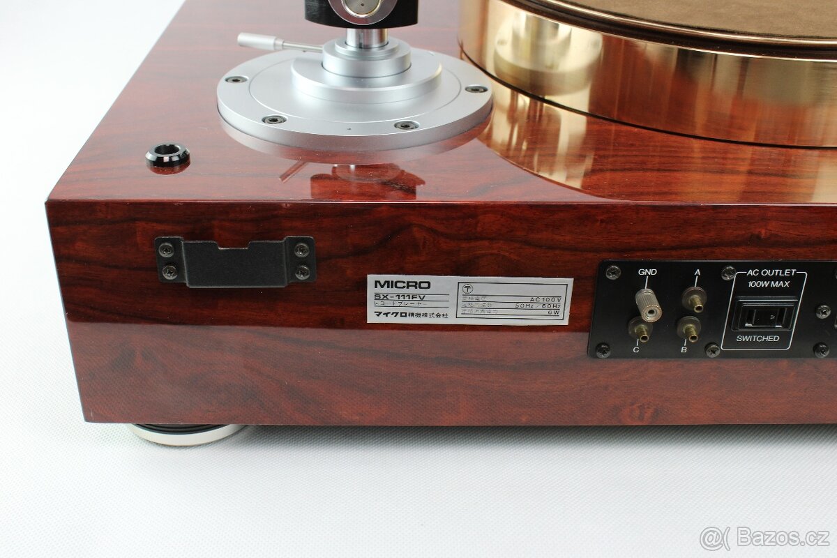 Gramofón MICRO SEIKI SX-111FV - 15