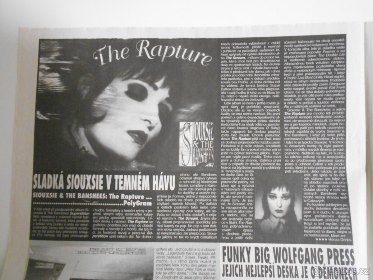 Siouxsie And The Banshees (with R. Smith - THE CURE) – NOCTU - 15