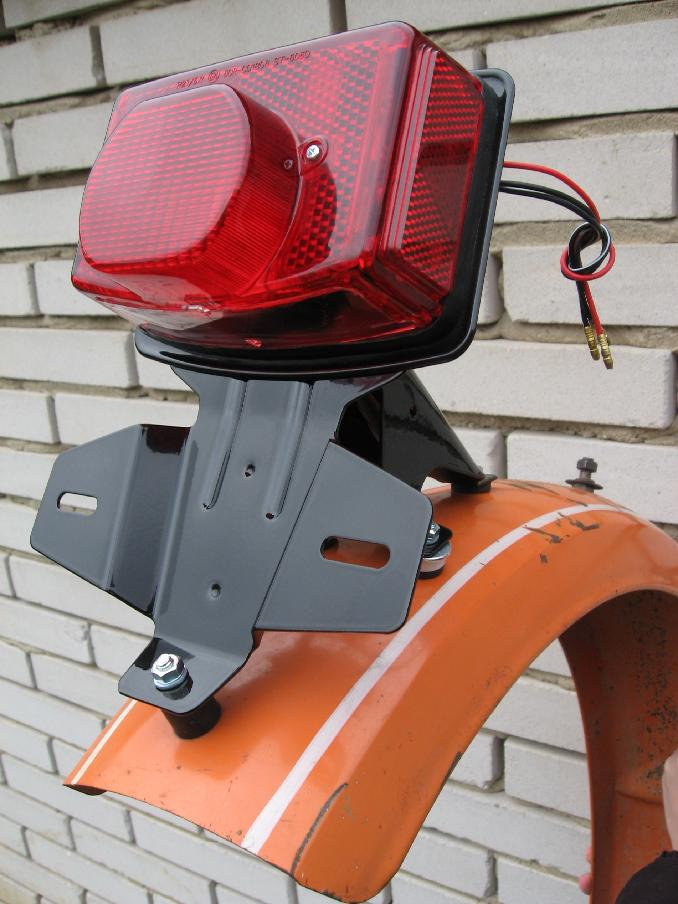 ČZ enduro - zadní světlo LUCAS - kompletní sestava - 15