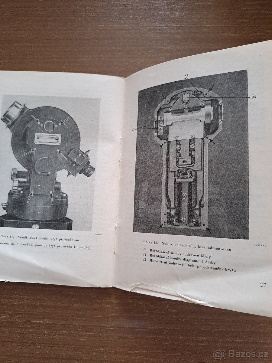 Carl Zeiss Jena Theo 020 –historický theodolit, kufr, návody - 15