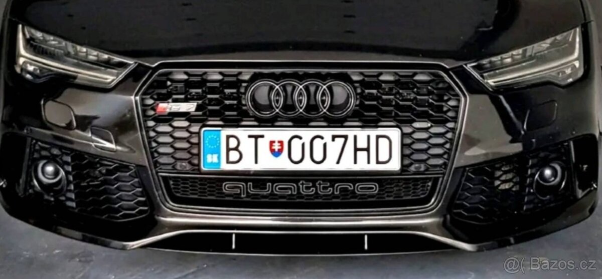 Audi QUATTRO NAPIS OZNACENIE LOGO DO MASKY - 15