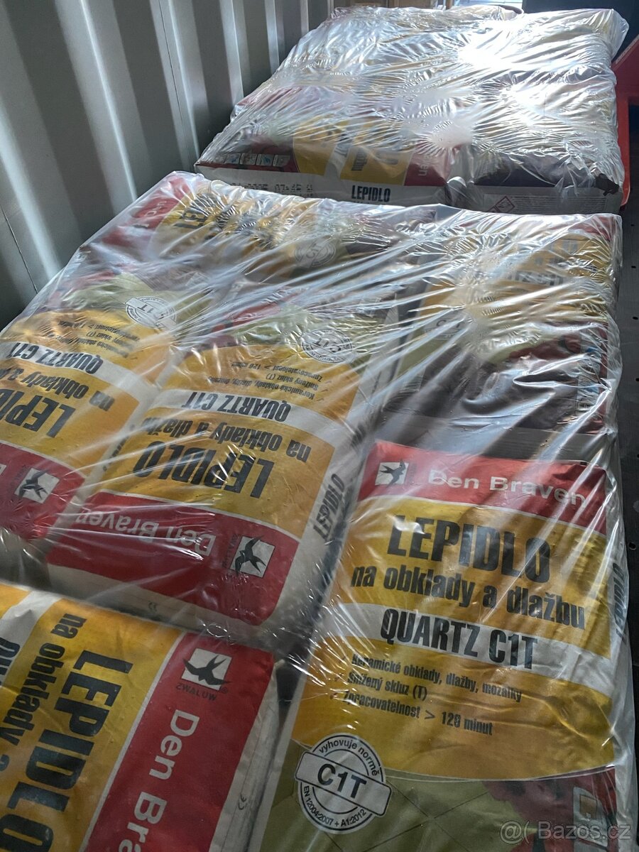 Lepidla, tmely, samonivelační hmota, omítka - 15