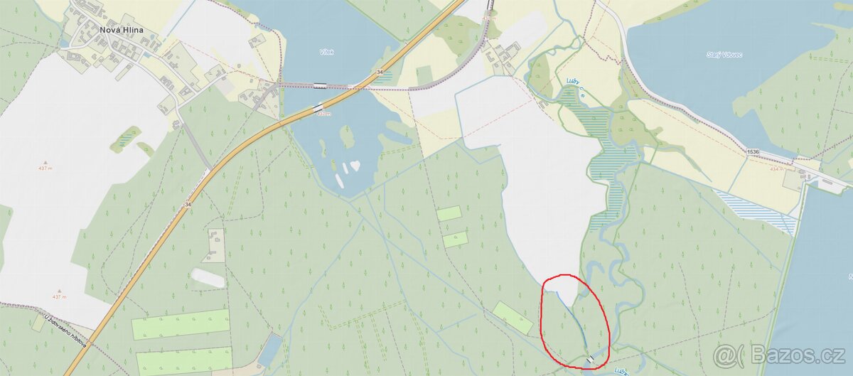 Prodám pozemky v k. ú. Holičky u Staré Hlíny - 15