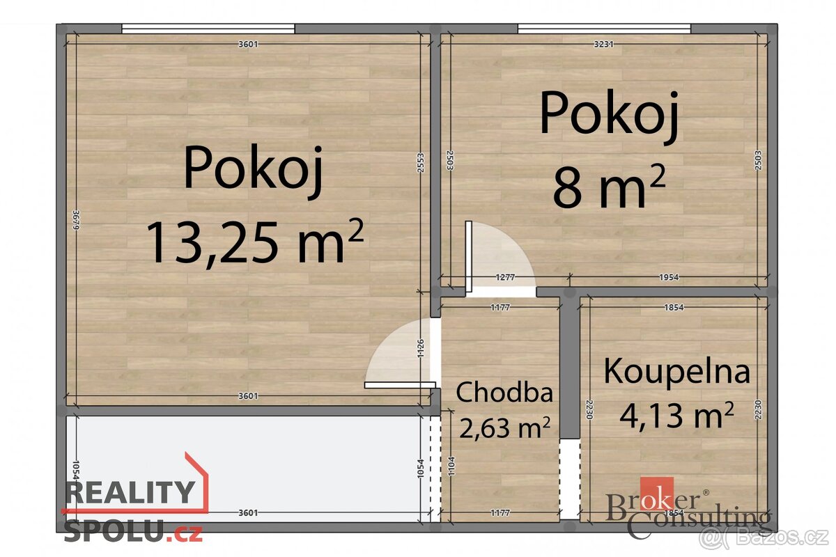 Prodej, byty/3+kk, 71 m2, Bořanovická 895, 25065 Bašť, Praha - 15