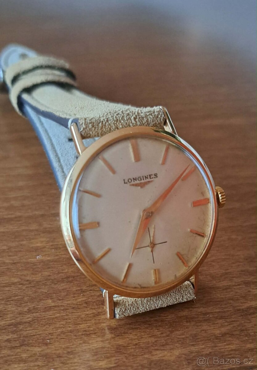 Zlaté hodinky Longines - 15