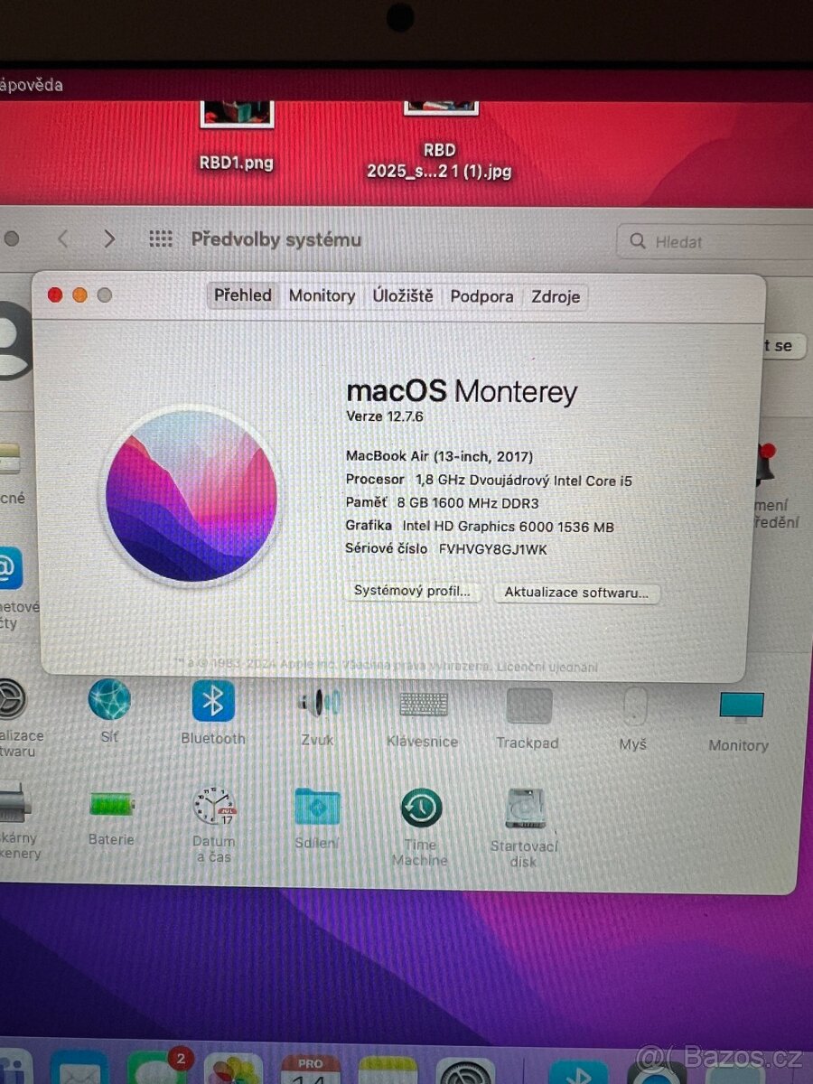 MacBook Air 13” 2017, i5, 8GB RAM, 128GB SSD - 15