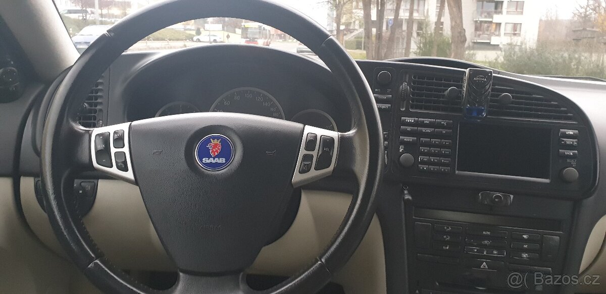 Saab 9-3 2.2 TiD, 2004, pojízdné, platná STK, po nehodě - 15