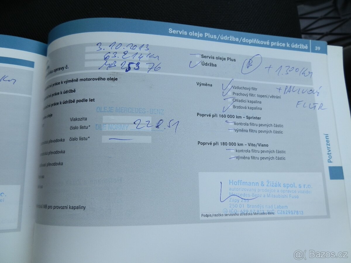 Mercedes-Benz Sprinter 2,2 CDi, dobrý stav - 15