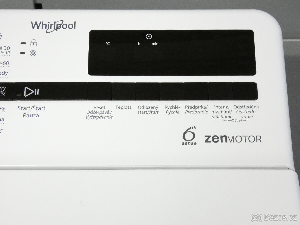 Pračka Whirlpool TDLR 65242BS CS/N - se zárukou - 15