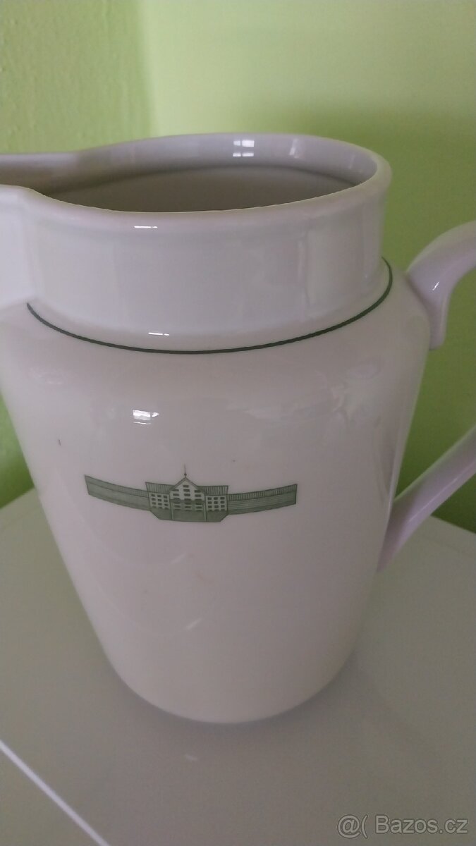 Československé hrnky, kompotové misky, šálky,džbán - 15