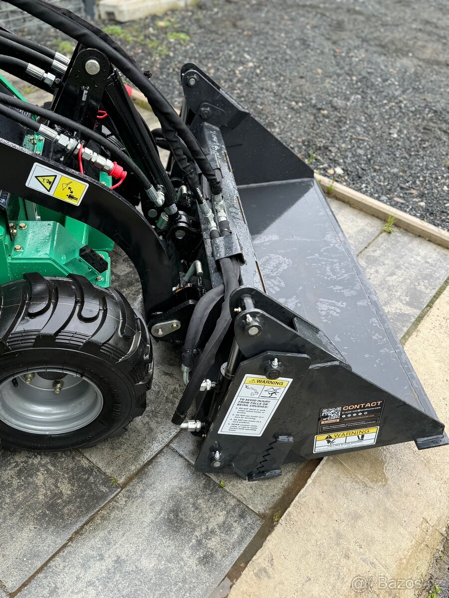 Klapačka, lžíce pro mininakladač, profi Wolverine - 15