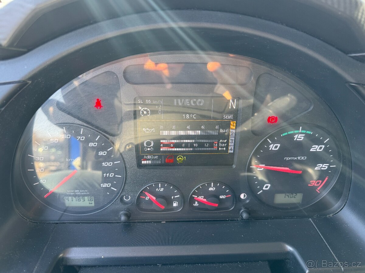 IVECO STRALIS AT 190 S/P, 18TUN, 20PALET, ČELO, LŮŽKO - 15