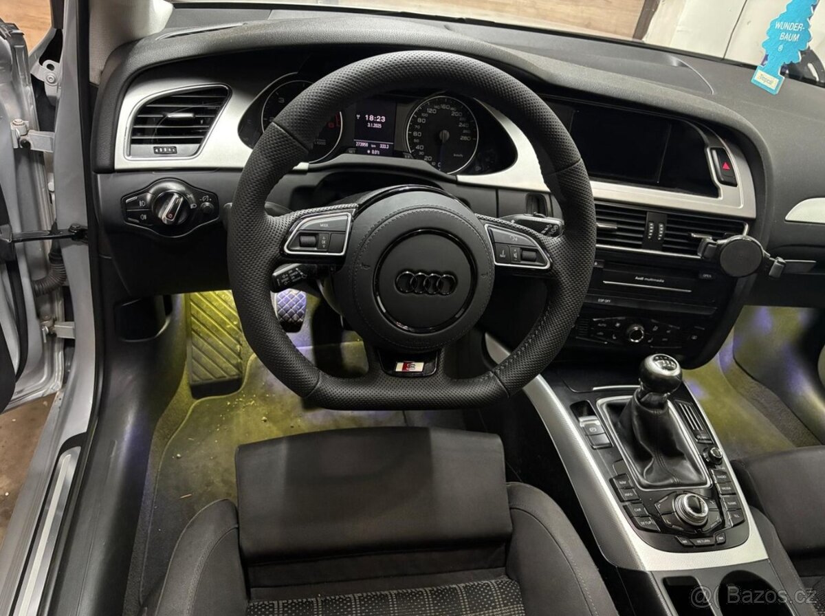 AUDI RS PERFOROVANY ZKOSENY VOLANT - 15