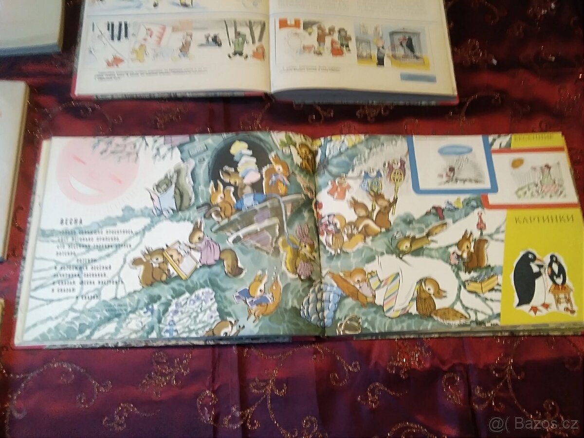 stare ruske knihy-mapy-vazane detske casopisy - 15