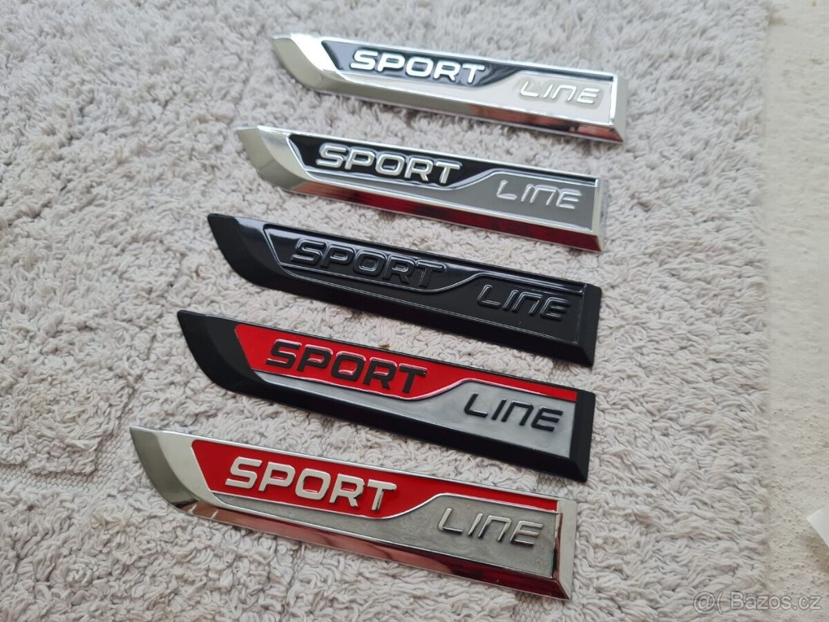Napis SPORTLINE na blatník ŠKODA - 15