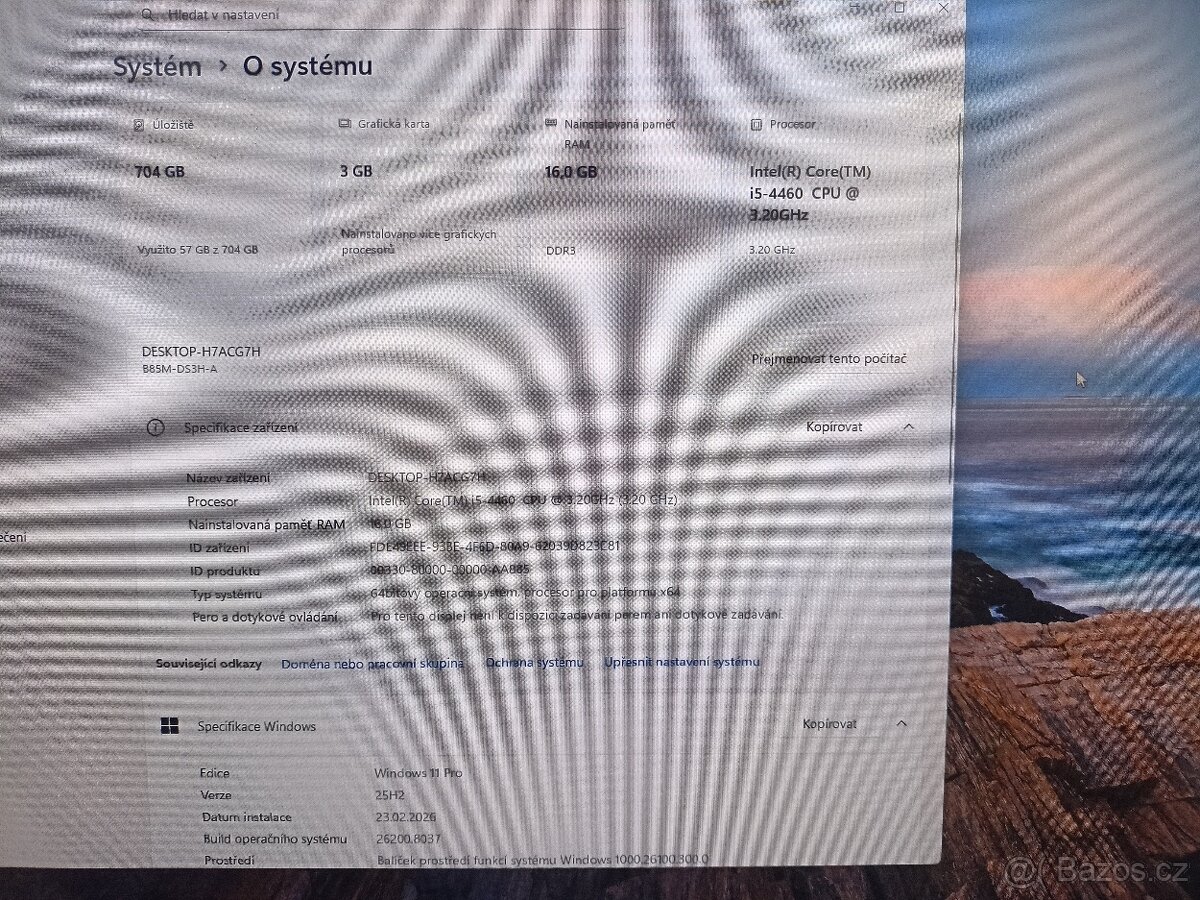 Prodám herní PC – GTX 1060 / i5 / 16 GB RAM - 15