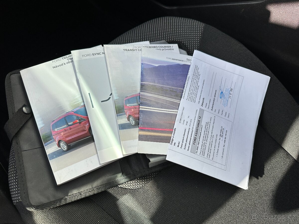 Ford Transit Courier 1.0i 74kw, ČR, po 1.maj, nová STK - 15