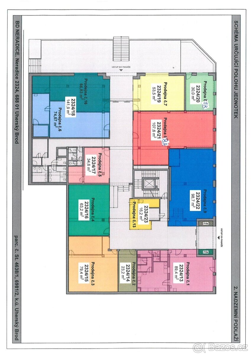 Pronájem obchodního prostoru 107,6 m² - Uherský Brod - Nerad - 15