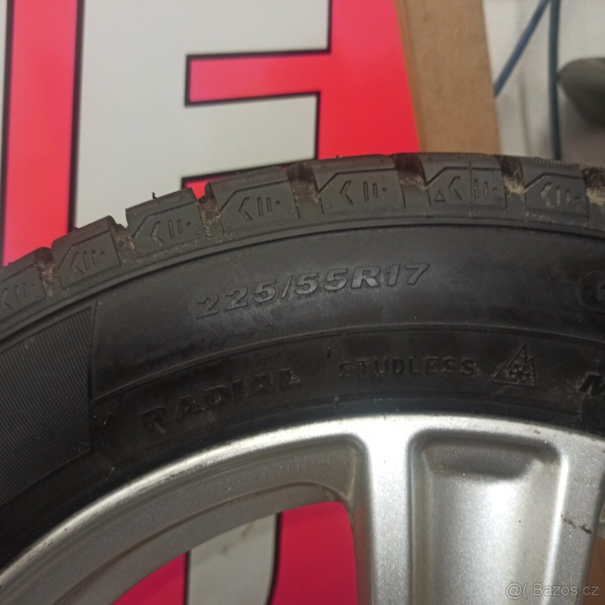 ALU kola Brock 5x114,3 + zimní pneu 225/55 R17 - 15