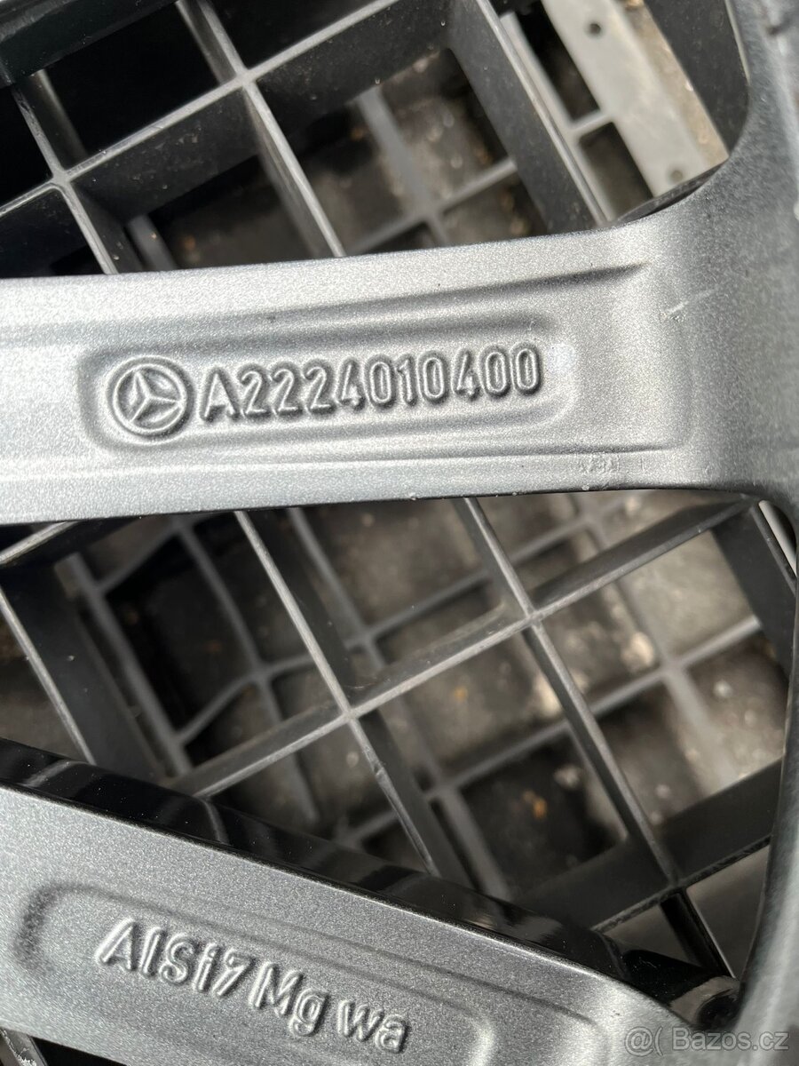 Mercedes S ,AMG 222, kola 20" zimní - 15