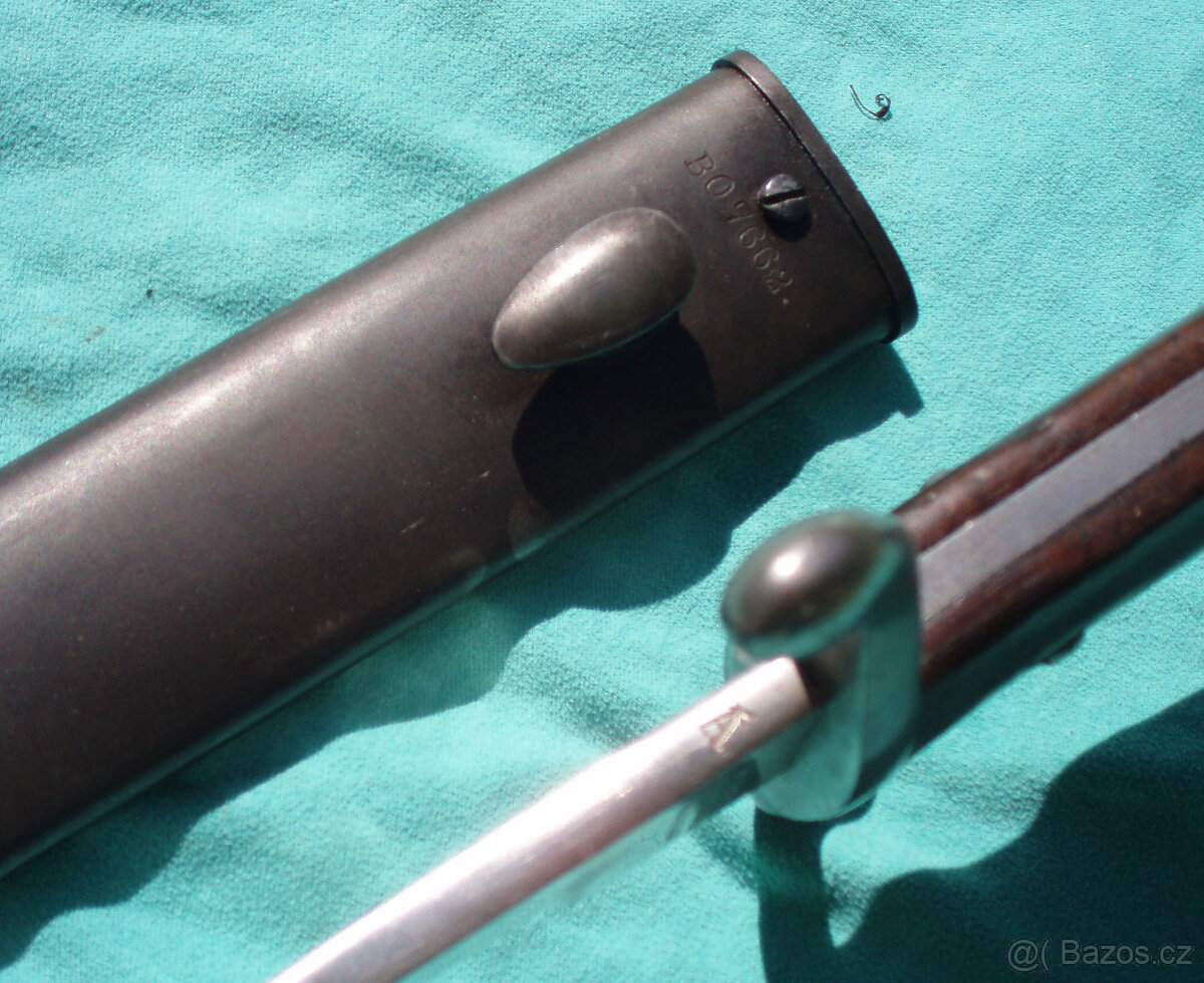 Argentinská vojenská mačeta/tesák M1909 - 15