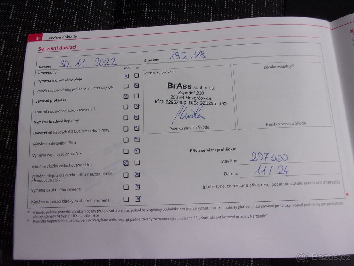 Octavia 1,4i 16V 59kW Tour,koup.v čr 9.2011,klima,závěs - 15