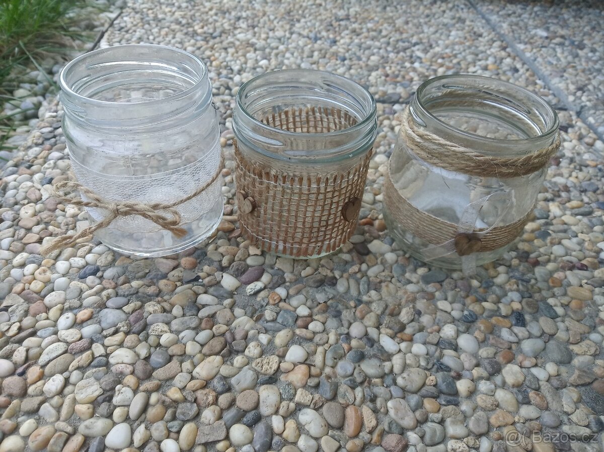 Dekorace - PŘÍRODNÍ/rustikální SVATBA - I. část - 15