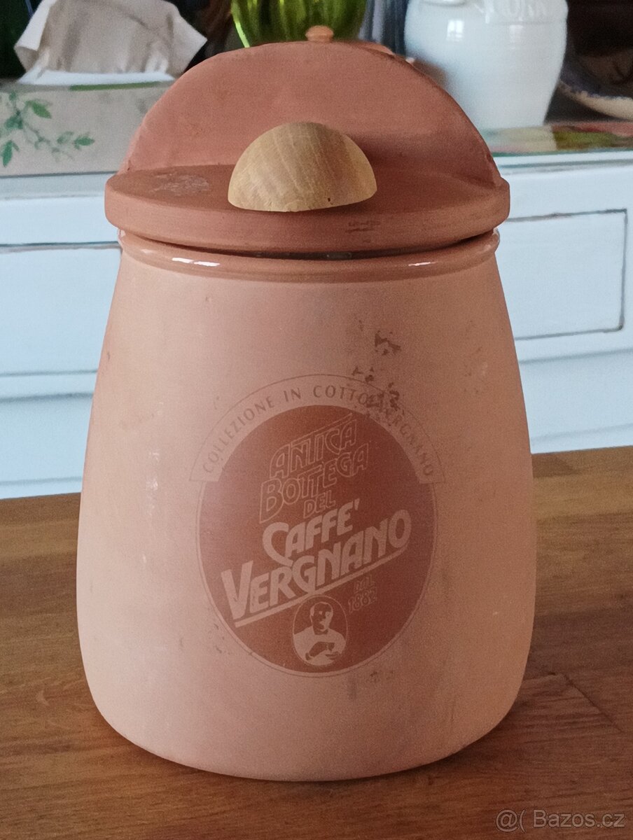 KERAMICKÁ DÓZA NA KÁVU ITÁLIE - 15