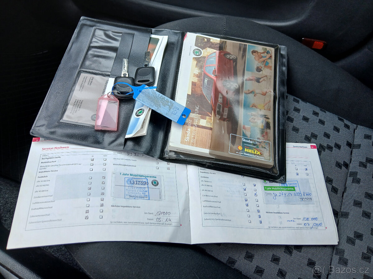 Škoda Fabia Com 1.4 59kW serviska - 15