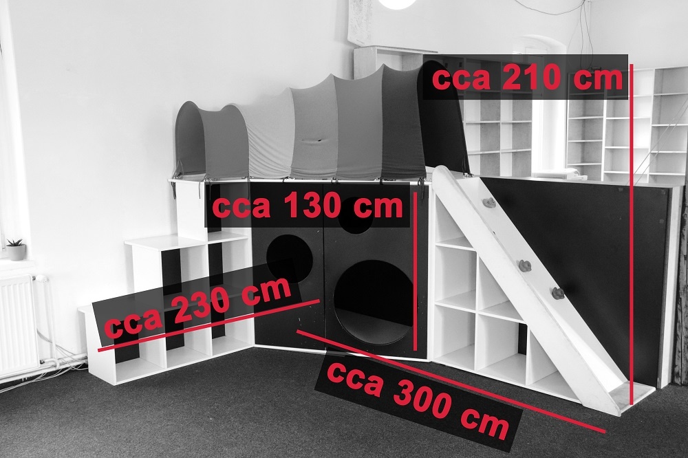 Dřevěné regály, dětský herní kout - prodej - 15