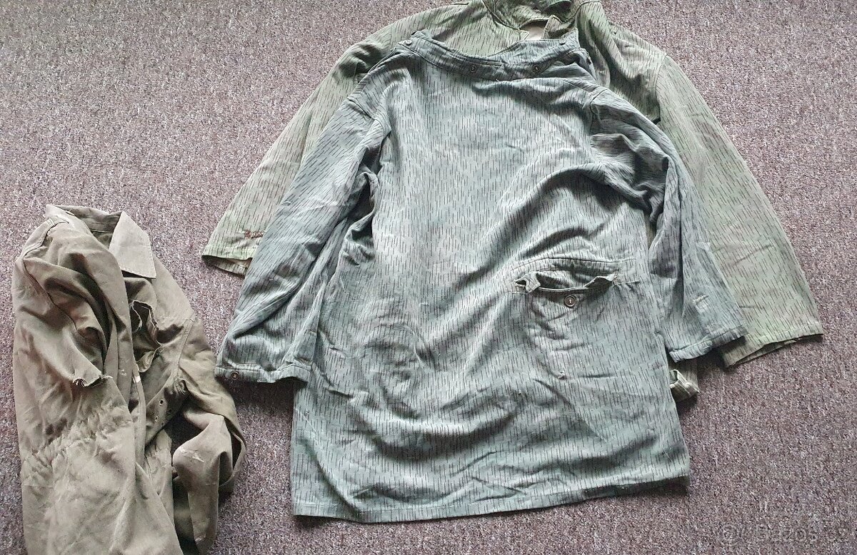 Vojenské maskáče vz.60 ČSLA, NVA, čepice - 15