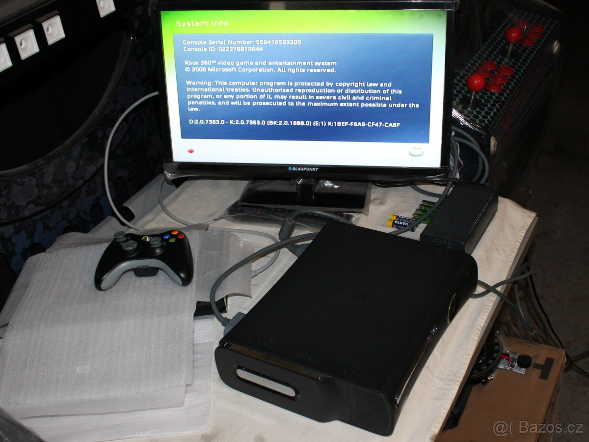 Microsoft Xbox 360 Elite 120GB Antracit - kompletní balení - 15