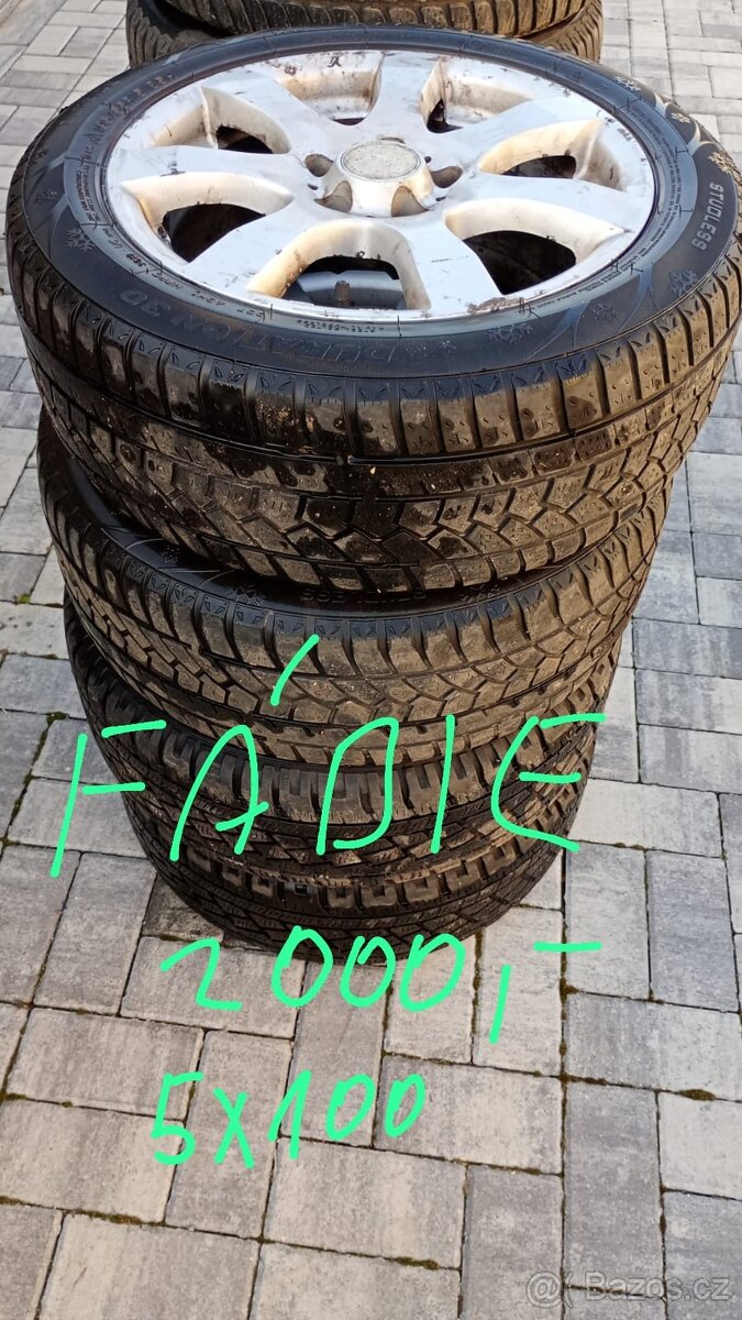 Pneumatiky od 200,- - 15