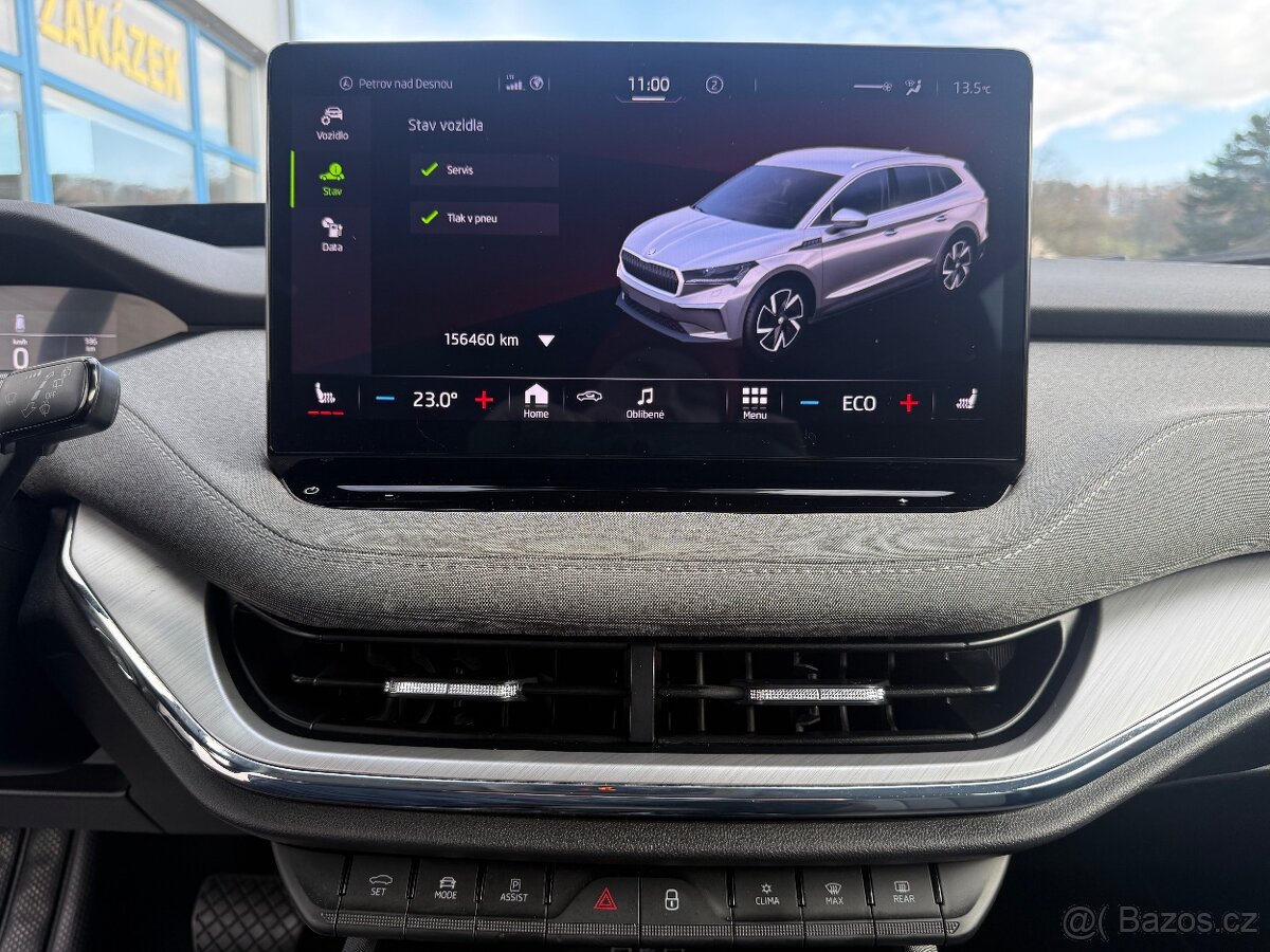 Škoda ENYAQ iV80 HEAD-UP KAMERA TAŽNÉ ACC 2022 SoH 91,8% - 15