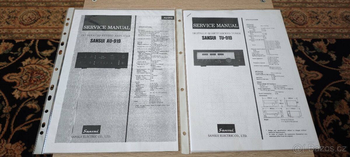 Sansui AU-919/TU-919 - 15