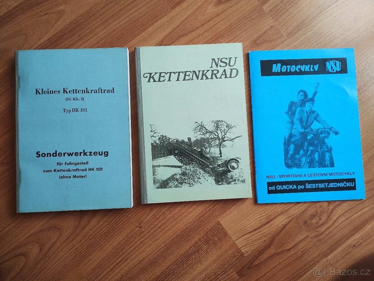 Brožury na jawa ČZ Dněpr M72, MB 750 a ŠKODA atd - 15