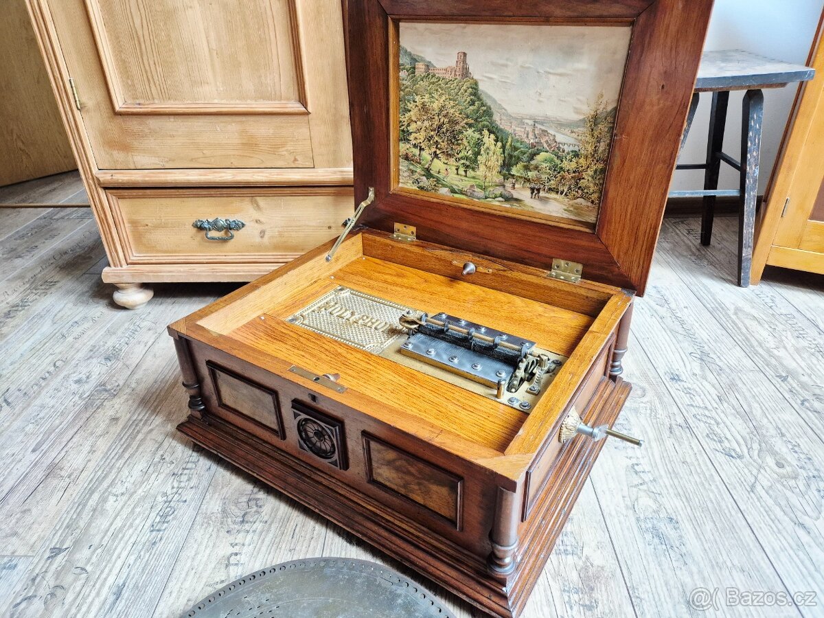 Velký starožitný Polyphon, 1889 - 15