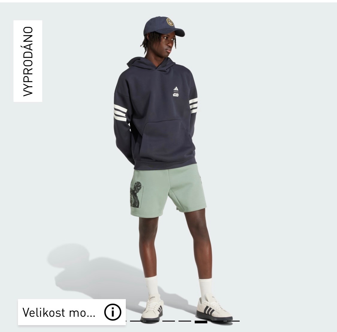 Adidas mikina Star Wars the mandalorian back graphic pánská - 15