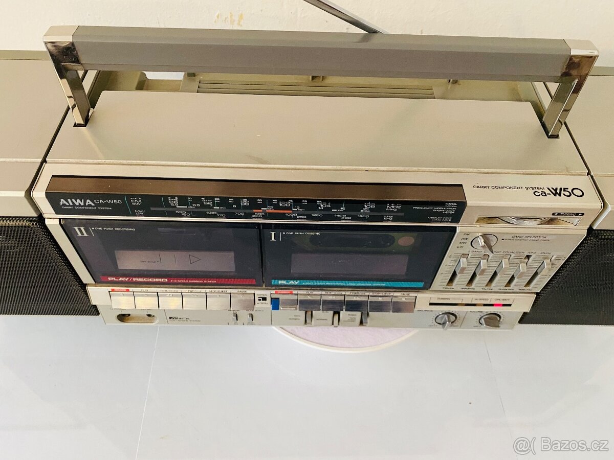 Radiomagnetofon Aiwa CA-W50, rok 1986 - 15