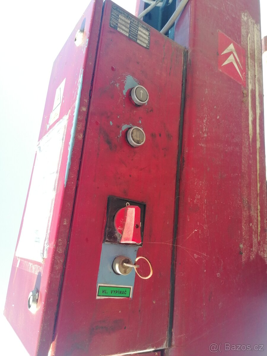 Dvousloupový zvedák 3500kg - 15