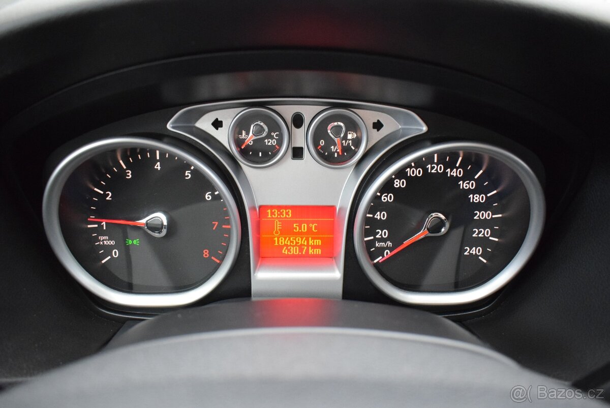 Ford Focus 1,8 i 92 kW, digiklima,el.šíbr,servis, - 15