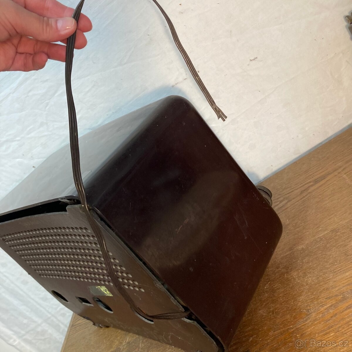 staré bakelitové rádio - 15